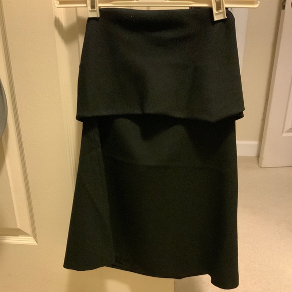 Toteme Tops - Toteme fold over evening top, nwt black, size 34